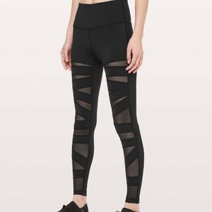 Lululemon Wunder Under mesh